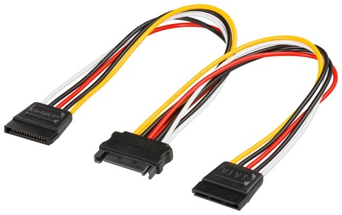 Sata stromkabel stecker - sata, 1x