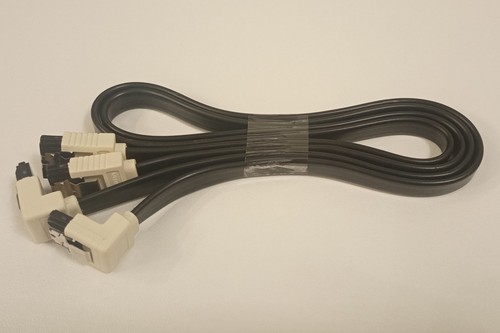 Sata kabel 45cm - kabel, schwarz